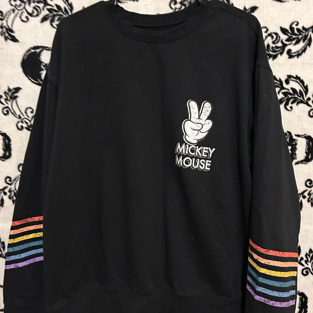 Disney Black Mickey Mouse Sweatshirt 2XL